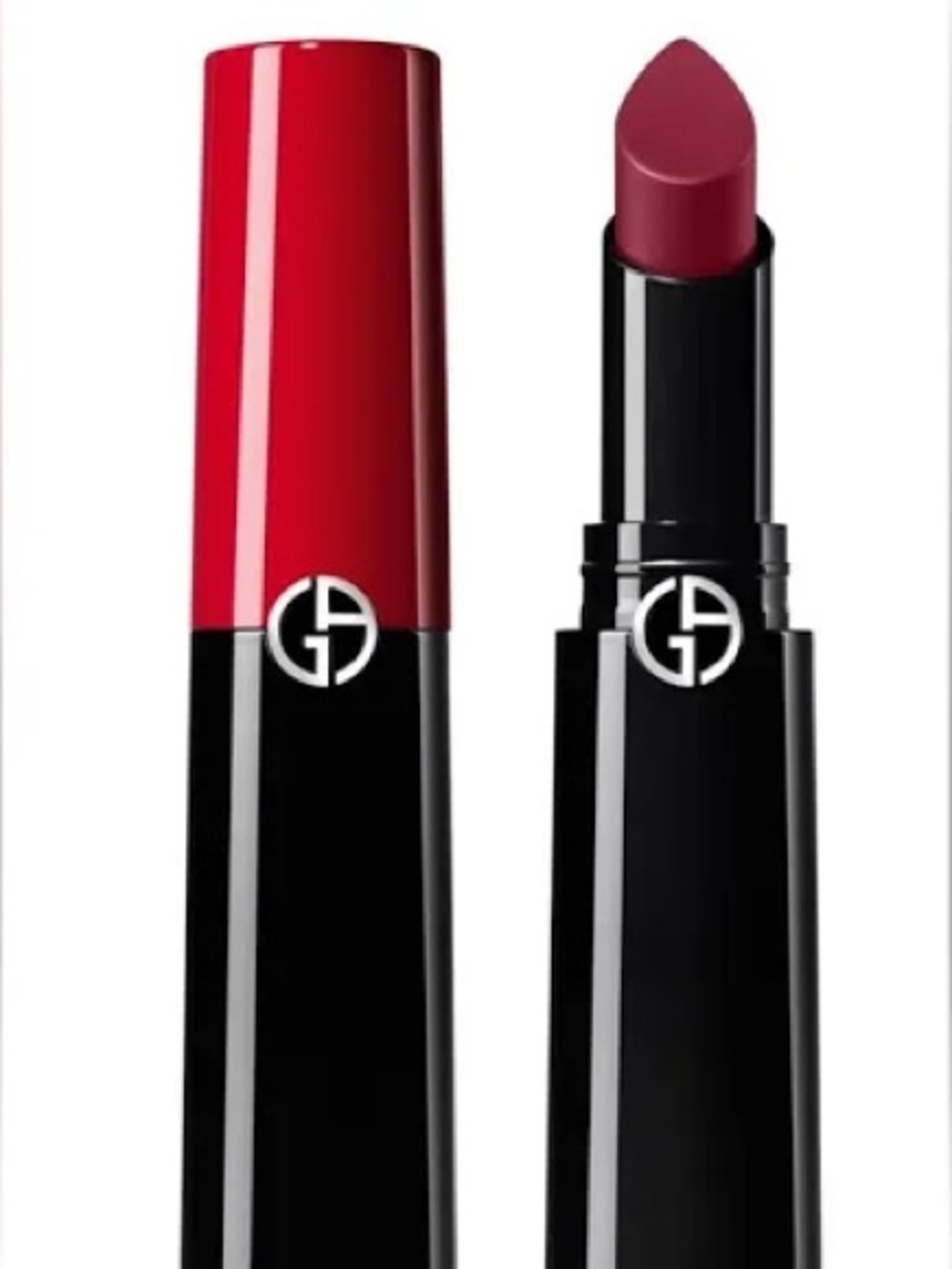 Giorgio Armani Lip Power Matte Lipstick - Black Packaging New . 10 available